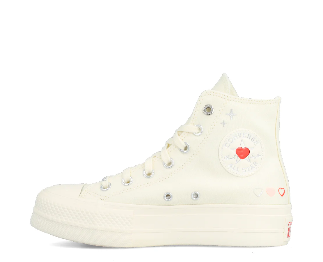Converse Chuck Taylor All Star Lift Platform Y2K Heart High Top - Image 3