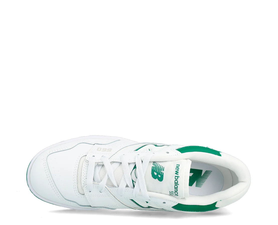 New Balance 550 White Classic Green - Image 3
