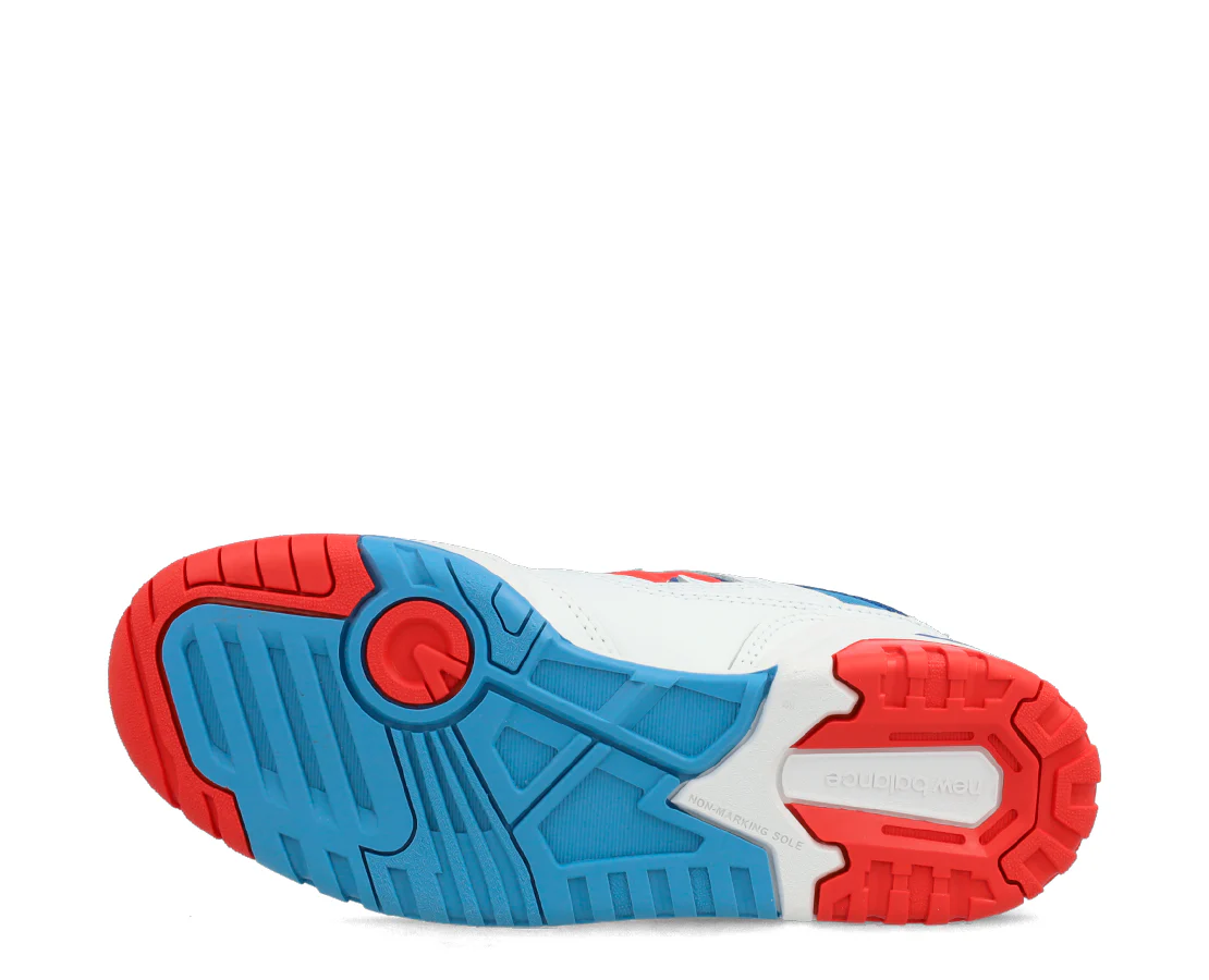 New Balance 550 White True Red - Image 4